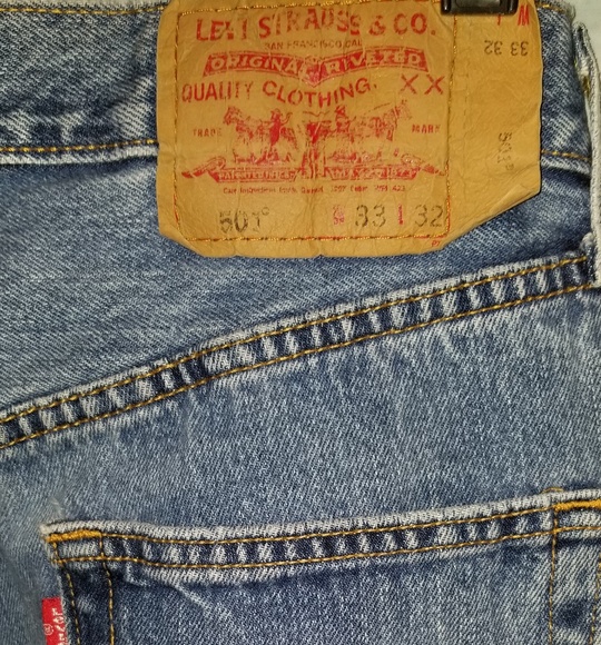 levi's double knee jeans